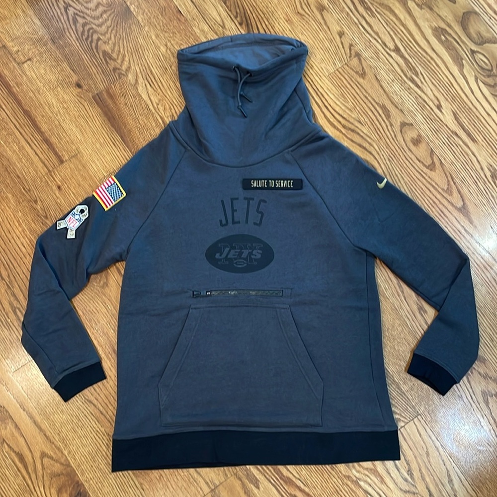Women’s New York Jets Salute to Service Nike Sweatshirt. Size Small.